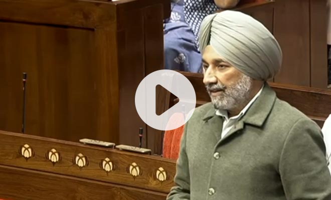 MP Satnam Singh Sandhu regarding Rail projects sanctioned for Punjab
