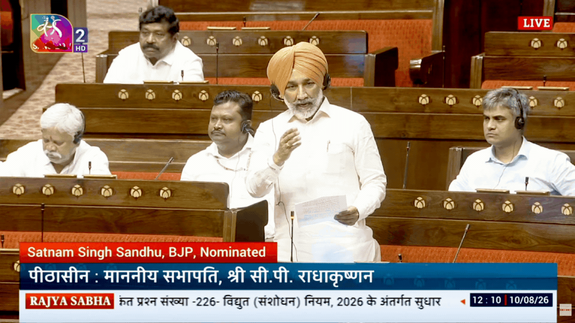 MP Satnam Singh Sandhu Seeks Timeline, Centre’s Support for Underground Power Cables in Punjab Farms