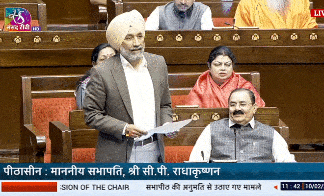 MP Satnam Singh Sandhu regarding New Flights from Chandigarh Airport